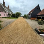 Tar & chip drive East Anglia